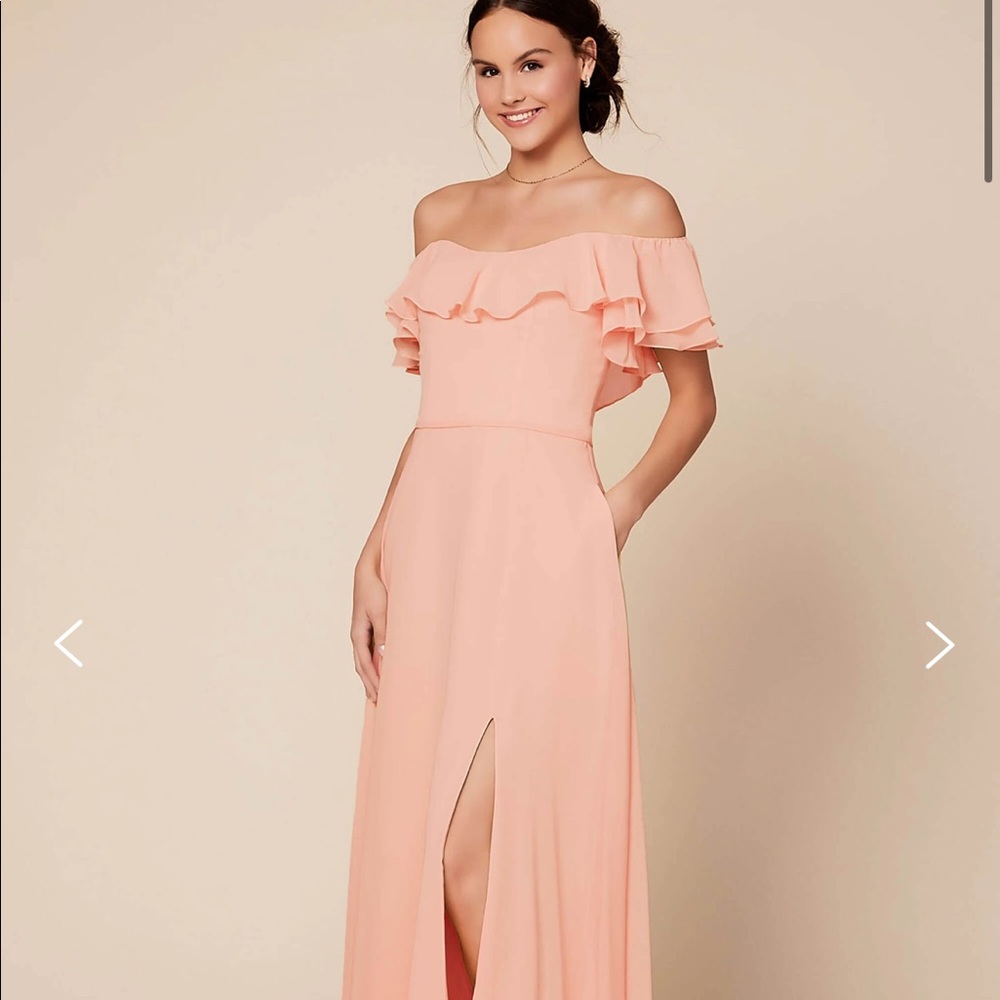Dear Cleo Abigail Dress Sunset Blush